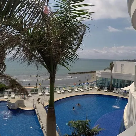 2 Bedroom Beachfront Apartment 2P1-Al2 With Pool And Wifi